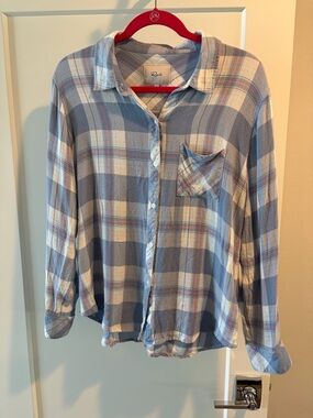 FUC Rails Hunter Plaid Women’s Shirt size Large